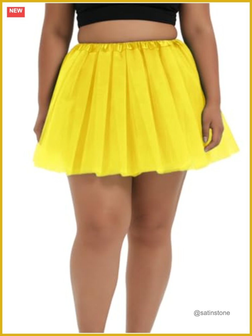 Plus Size 5-Layer Tutu Skirt Tulle Dance Ballet Cosplay Costume
